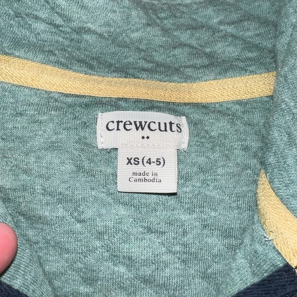 Crewcuts Teal Zip-Up Sweater - Picture 4 of 4